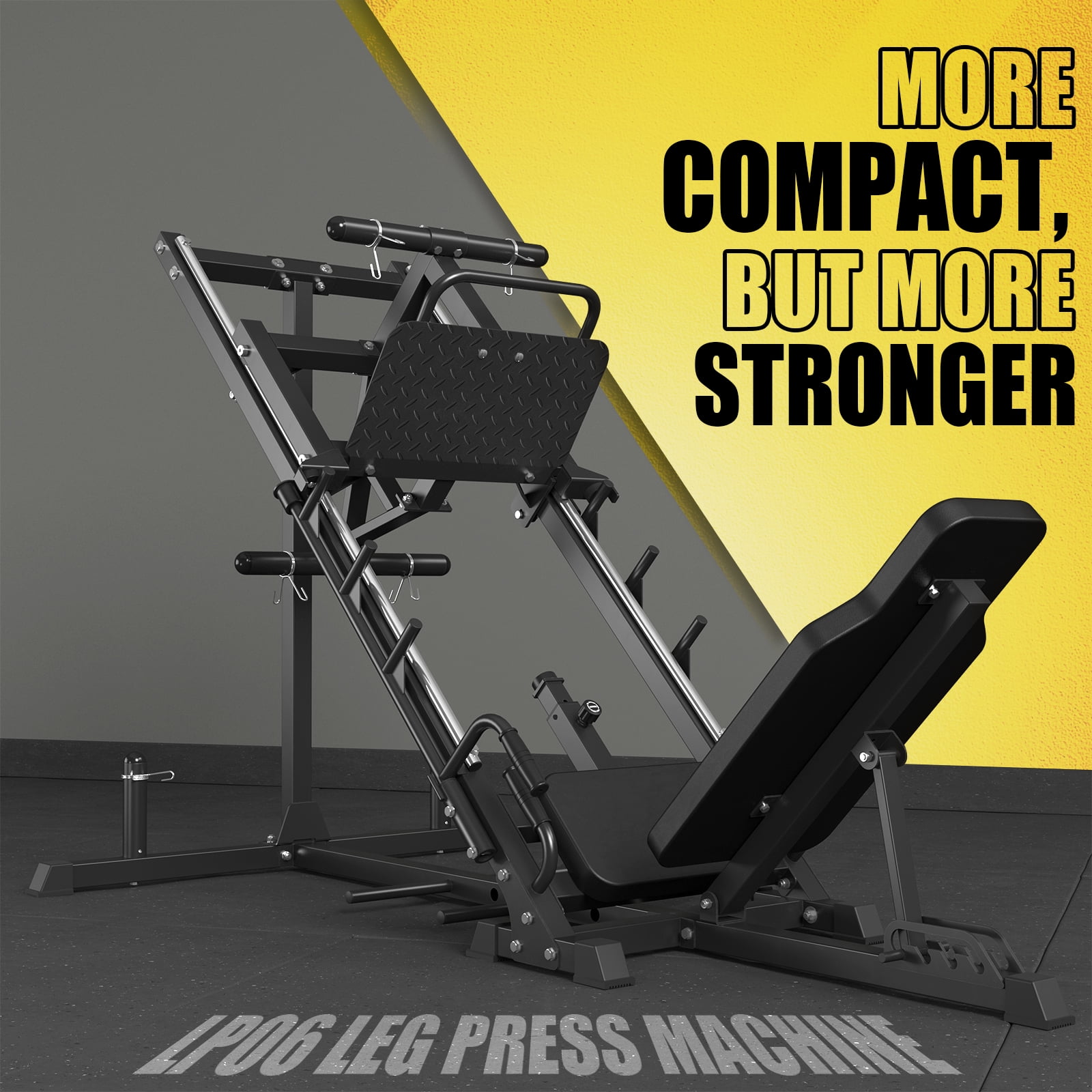 Leg press machine with resistance bands hotsell