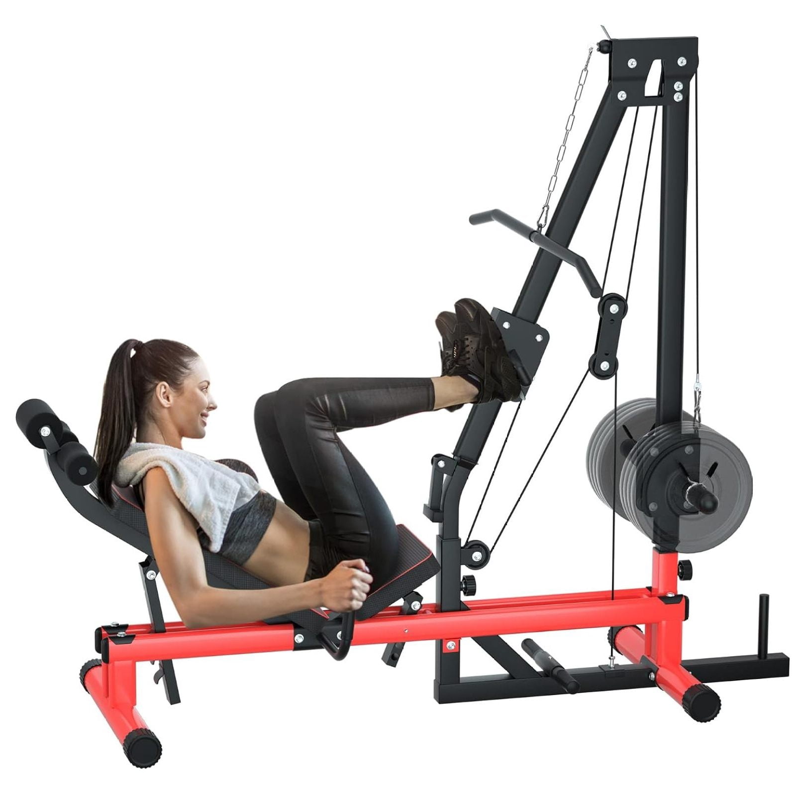 Leg Pulling Machine Leg Press Machine & LAT Pull Down - Walmart.com