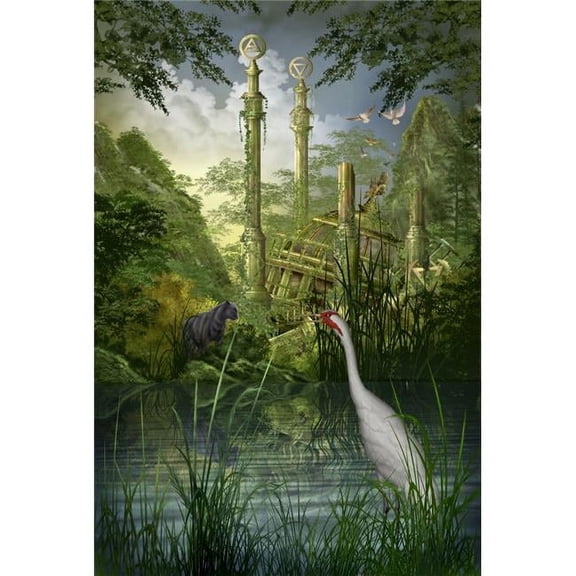 Leg Ruined Palace Poster Print by Ciro Marchetti, 24 x 36 - Large