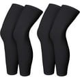 thumbnail image 1 of Leg Sleeves Compression Long Knee Sleeve UV Protect for Men Women Sport Basketball Football, 1 of 7