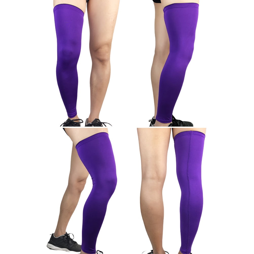 Leg Sleeves for Basketball Stretchy ThighHigh Tube Sports Socks