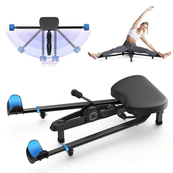 Leg Stretch Machine For Flexibility Training, Adjustable Split Machine For Home Gym,Perfect For Full Splits, Yoga, Dance, And Stretching Workouts Black