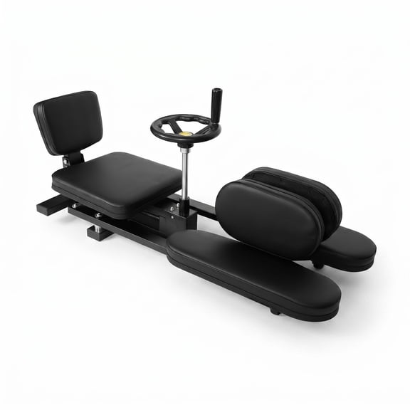 Leg Stretcher, 0-180 Degree Adjustable Split Stretcher, Up To 240 Degree 440Lbs Capacity Leg Split Machine With Pu Leather Cushion And Steel Frame For Home Gym Dance Studio Yoga Training