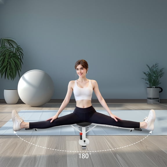 Leg Stretcher 0-180 Leg Split Machine 5 Adjustable Lengths Leg Press Machine, Split Stretching Equipment for Fitness, Dance, Yoga