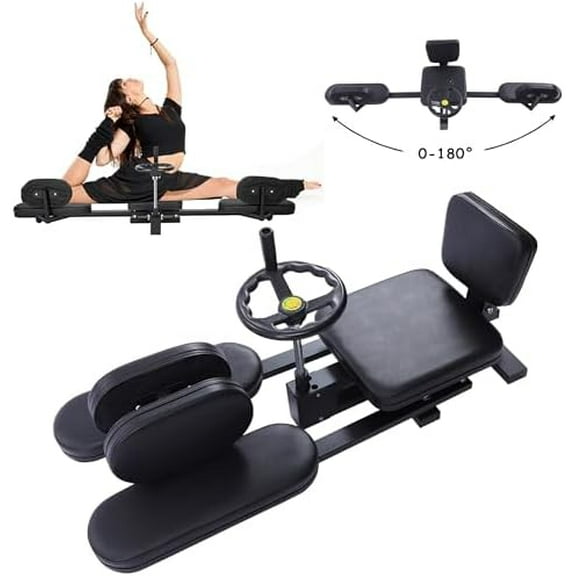 Leg Stretcher, 220LBS Heavy Duty Split Machine for Flexibility, 180 Degrees Hip Stretcher for Tight Hips, Yoga, Exercise, Fitness, Dance$$Sport & Recreation Other