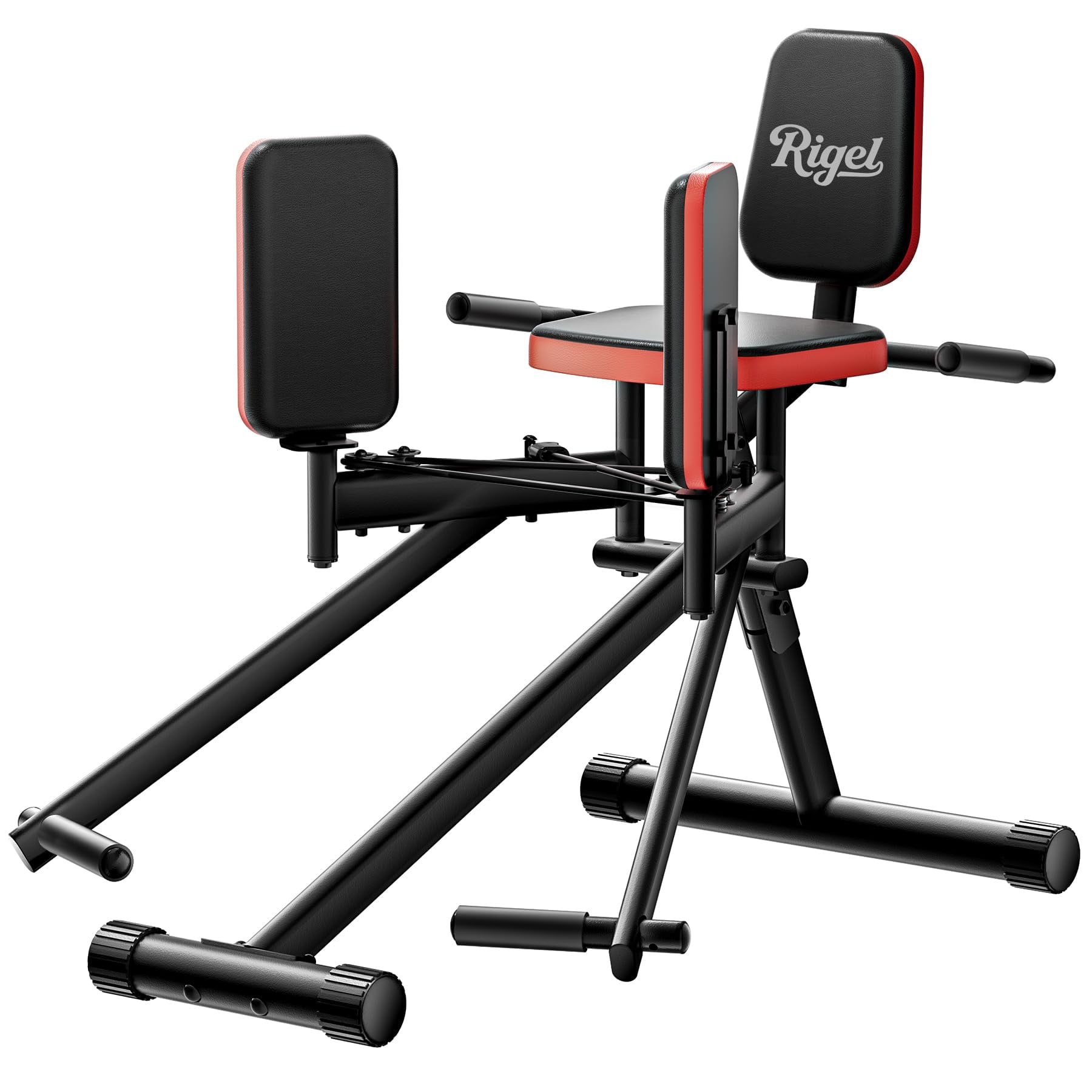 Leg Stretcher, 220LBS Leg Stretch Machine, Heavy Duty Steel Frame ...
