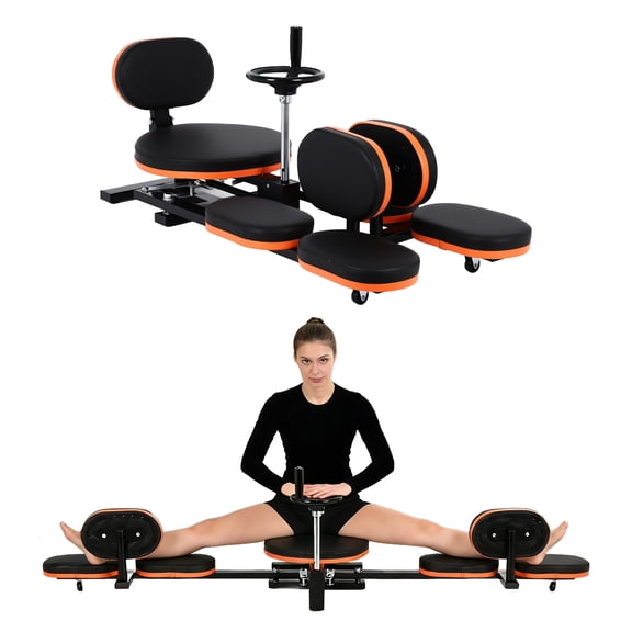 Leg Stretcher, 220lbs Stretcher Machine, 0-200Adjustable Stretching Equipment For Home Gym,Heavy Duty Steel Frame Equipment Splits Machine,Flexibility Stretching Equipment