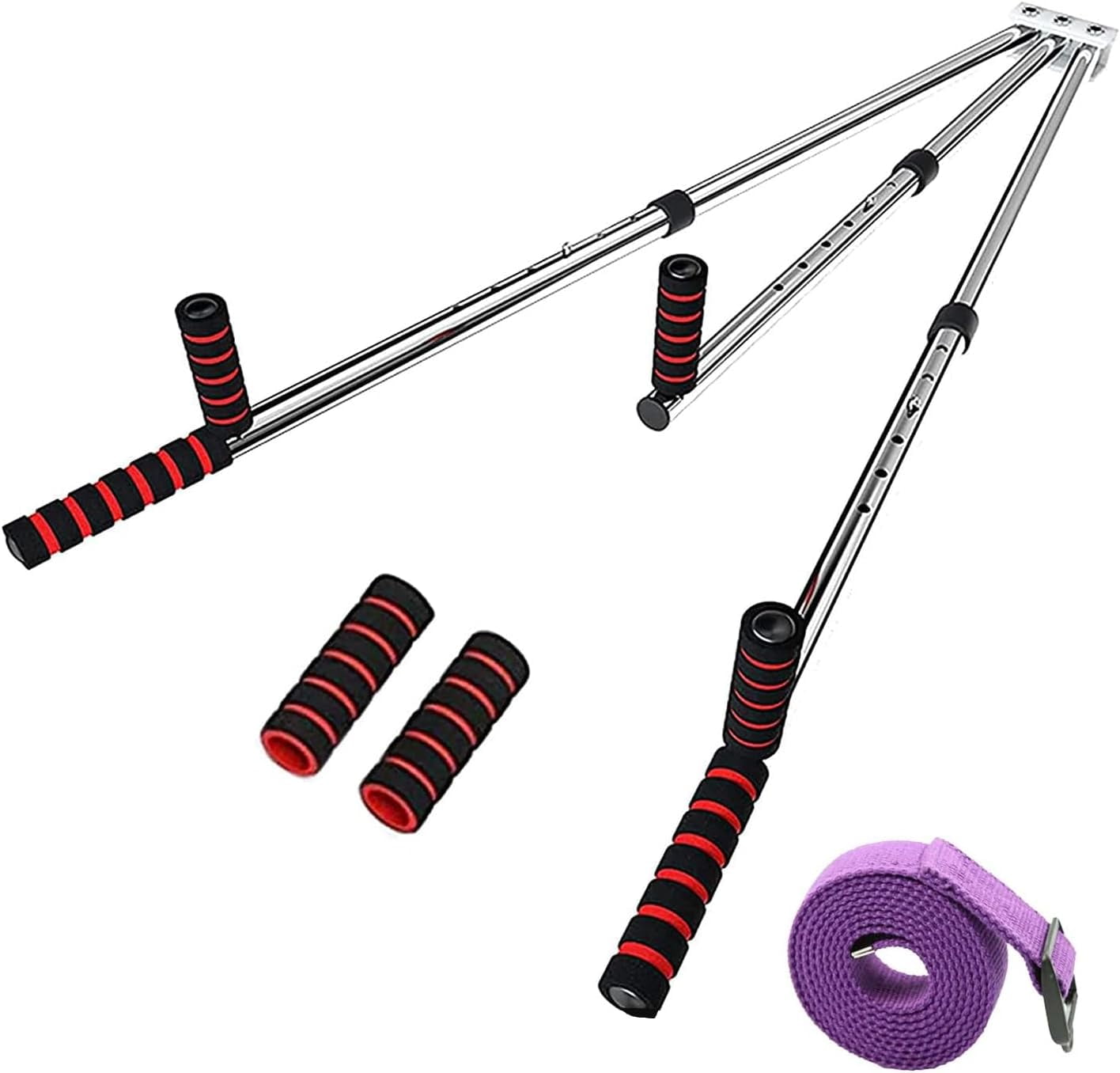 Leg Stretcher 3 Bar Leg Split Machine Stainless Steel Gymnastic ...