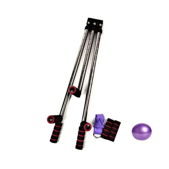 Leg Stretcher 3 Bar Leg Split Machine Stainless Steel Gymnastic Portable Flexibility Stretching Equipment,Home Gym Exercise For Dance, Gymnastics, Cheerleading, Martial Arts Hip Stretch