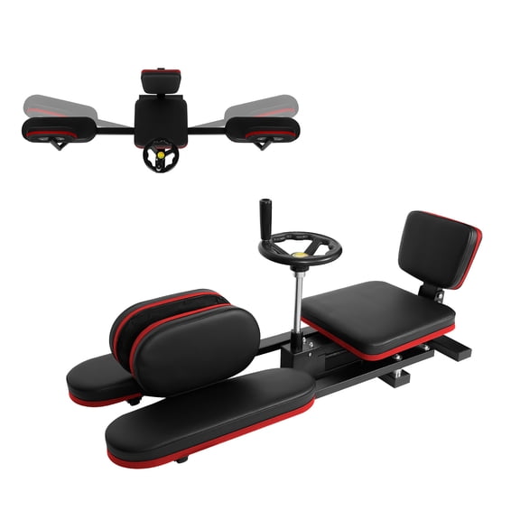 Leg Stretcher Machine, 500 lbs High Capacity Split Machine Training Equipment, Steel Stretch Machine Silent Wheels Leg Stretcher for Gym Fitness