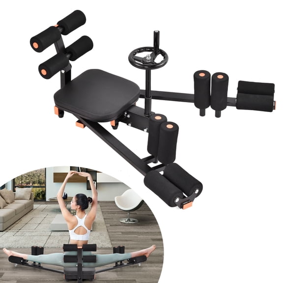 Leg Stretcher Split Machine for Flexibility Versatile 330lbs Heavy Duty Narrow Wide Handle with Anti-Slip Rubber Grip