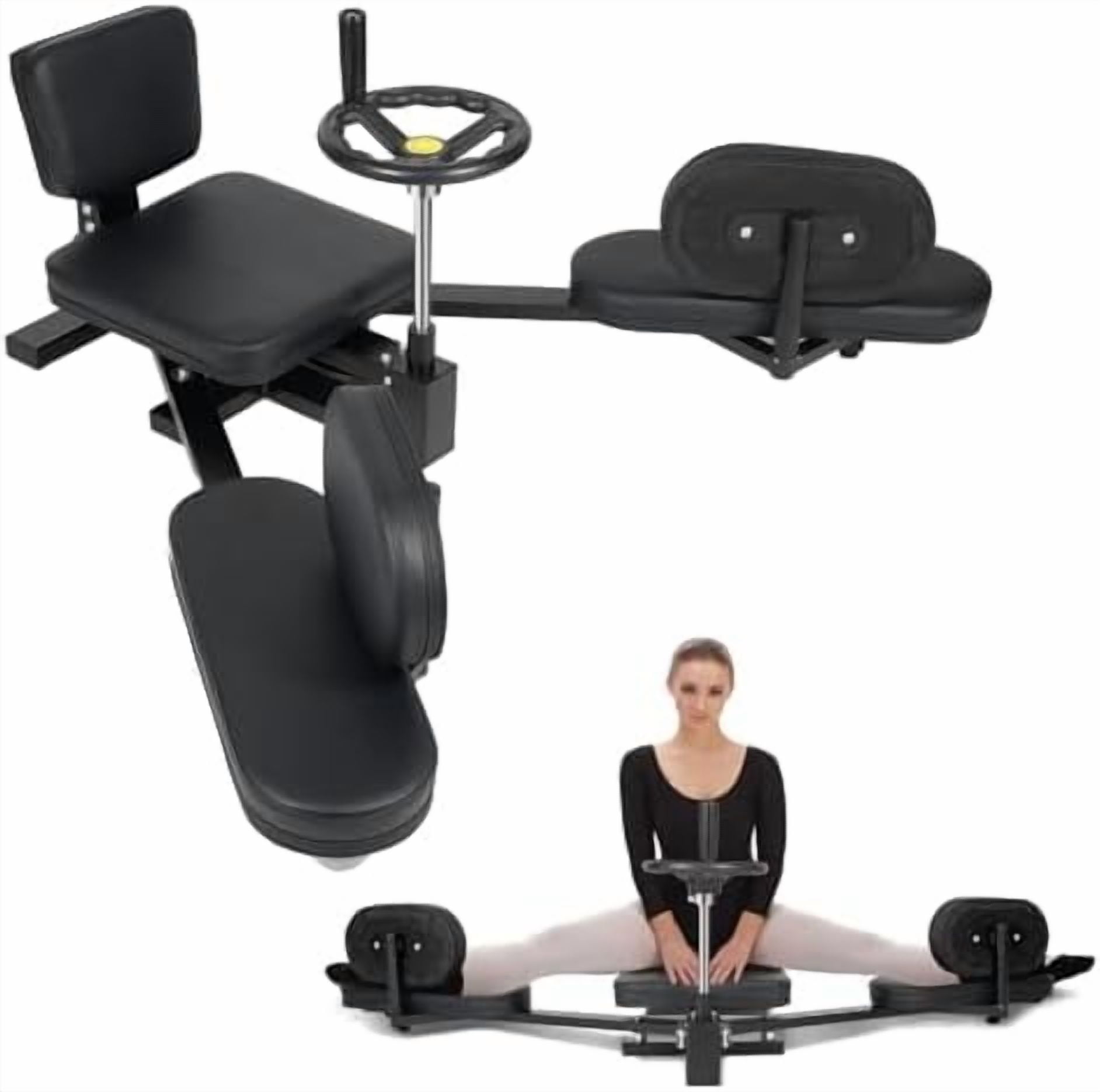 Leg Stretcher, Steel Leg Stretcher for Leg Splits, 180 Degrees Pro Leg ...