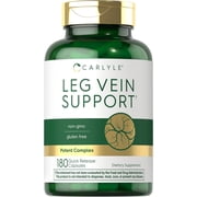 Leg Vein Supplement | 180 Capsules | For Men and Women | by Carlyle