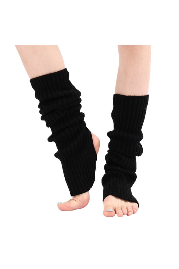 Leg Warmer Long Leg Warmer Womens Men 80s Party Ribbed Knit Dance Sports Leg Warmer