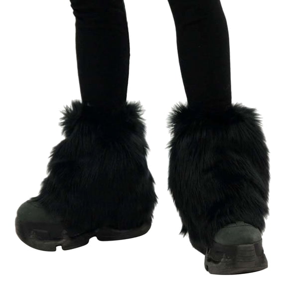 Leg Warmers For Women,Women's Leg Warmers Winter Leg Warmers Soft Comfortable Thick Fuzzy Thigh High Leg Warmers For Casual Daily Wear,Size:One Size