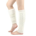 thumbnail image 1 of Leg Warmers Women's Fashion Knitted Long Boot Socks,Knee High Cable Knit Thermal Winter Sleeve for Lady, 1 of 2