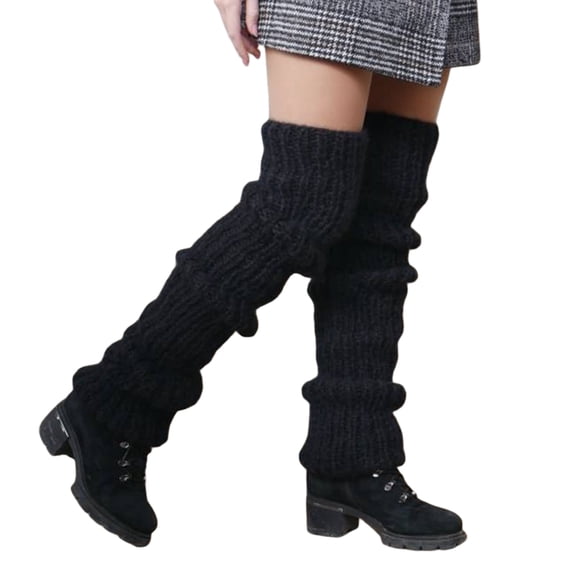 Leg Warmers for Women 80s Ribbed Knit Leg Warmer Womens Long Leg Warmers Sports Party Dance Accessories