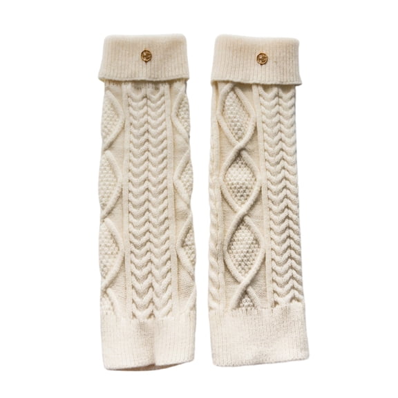 Leg Warmers for Women Lolitas Leg Warmers Subcultures Leg Covers Stockings Cable Knitted Leg Socks Winter Boot Socks