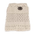 thumbnail image 1 of Leg Warmers for Women TeqHome Women Winter Crochet Knit Acrylic Fibers Leg Warmers Boot Cuffs Short Leg Warmers Gifts 2PCS Beige, 1 of 8