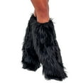 thumbnail image 1 of Leg Warmers for Women Winter Fuzzy Leg Warmers For Women Girls Fleece Boot Cuff Cover Covers Christmas Cosplay Party Accessory Set Leg Warmers Black, 1 of 5