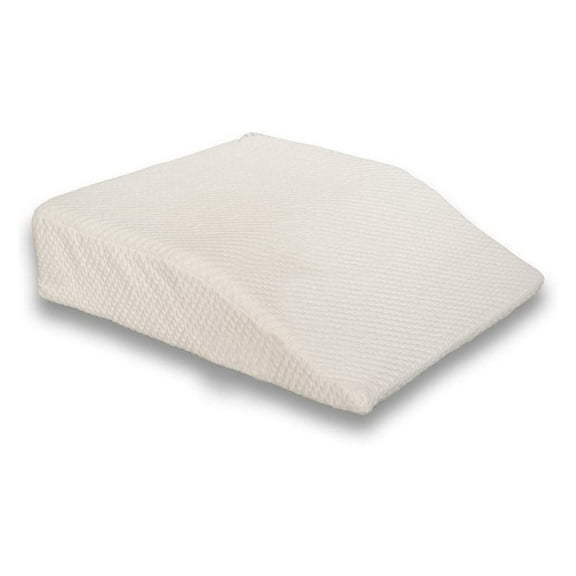 The Leg Wedge - Memory Foam - Reduces Swelling - Improves Circulation - Post Surgery Leg Rest Pillow - Best for Hip, Knees, Feet and Ankles (6" Elevator)