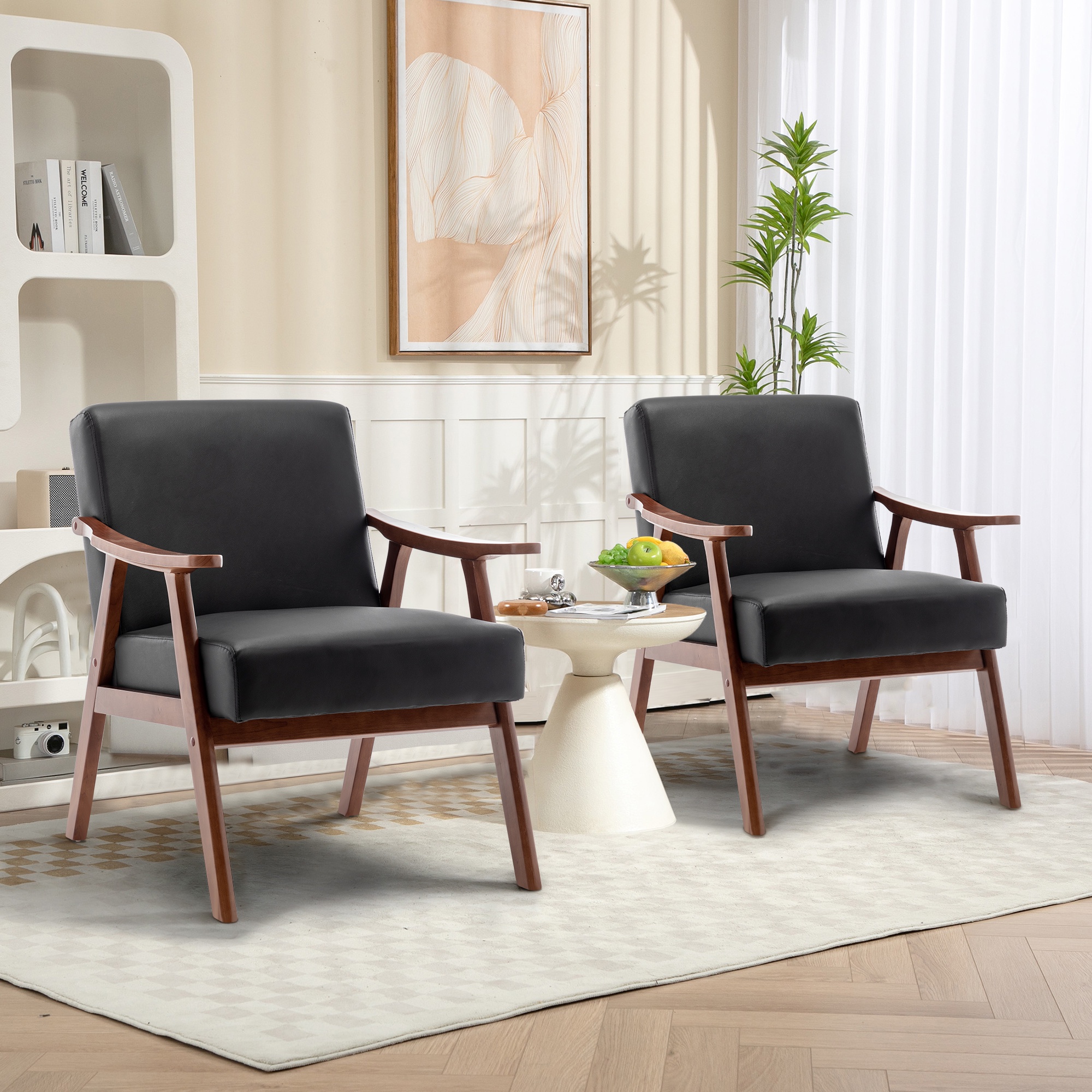 Ekenaset Chair Mid Century Armchair Ikea Mid Century Wooden