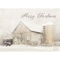 thumbnail image 1 of Legacy 150924 Psalm 129 - 8 NIV Snowy Barn Greeting Cards - Pack of 20, 1 of 1