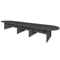 thumbnail image 1 of Legacy 192" Modular Racetrack Conference Table with 2 Power Data Grommets- Ash Grey, 1 of 7