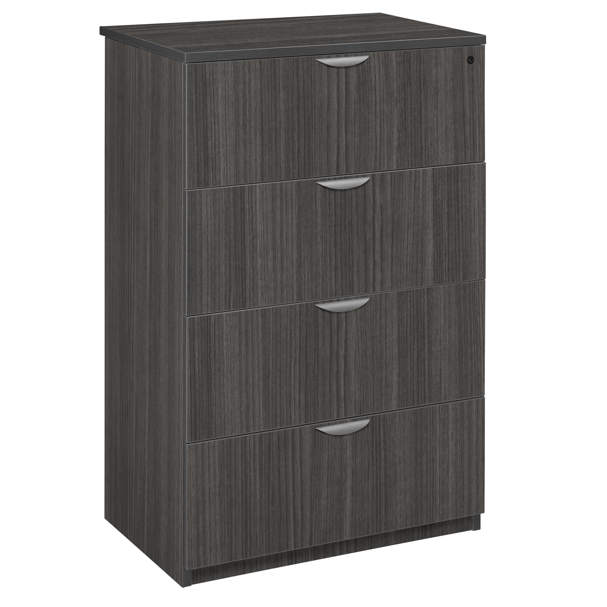 Legacy 4-Drawer Lateral File- Ash Grey - image 1 of 8