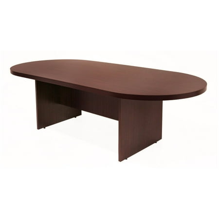 Legacy 95" Racetrack Conference Table with Power Data Grommet- Mahogany