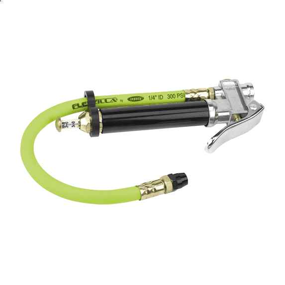 Flexzilla Straight-On Tapered Chuck Tire Inflator with 12" Hose
