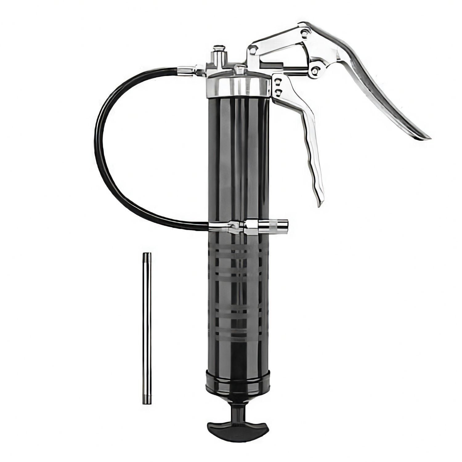 Legacy Automotive Pistol Grip Grease Gun - 12" flexible extension - Rapid spin threads for fast cartridge replacement, 1 each, sold by each