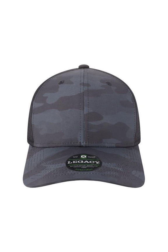 Legacy B14595150 Reclaim Mid-Pro Adjustable Cap, Grey Camo Dots - Adjustable Size