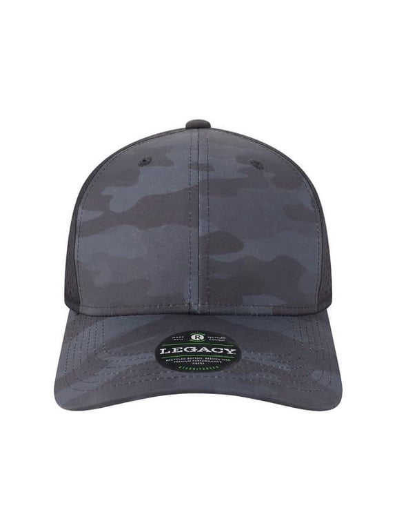 Legacy B14595650 Reclaim Mid-Pro Adjustable Cap, Eco Navy - Adjustable Size