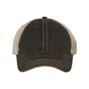 LEGACY - Old Favorite Trucker Cap - OFA - Black/ Khaki - Size Adjustable