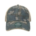thumbnail image 1 of Legacy B57295970 Old Favorite Trucker Cap, Blue Camo & Java - Adjustable Size, 1 of 5