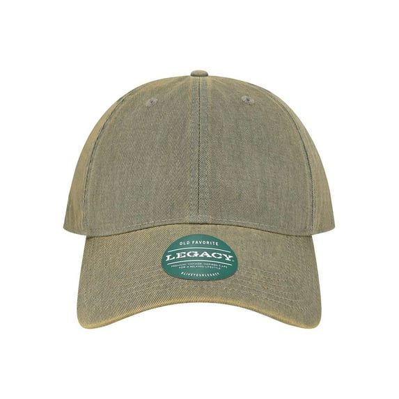 LEGACY - Old Favorite Solid Twill Cap - OFAST - Grey - Size: Adjustable