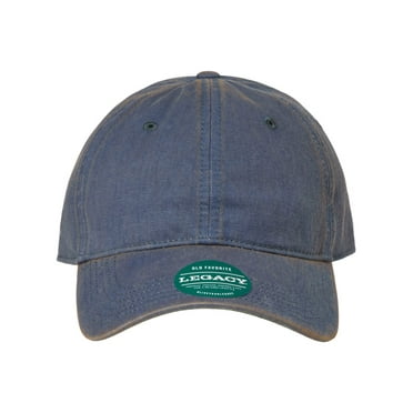 Legacy B93295250 Old Favorite Solid Twill Cap, Blue - Adjustable Size