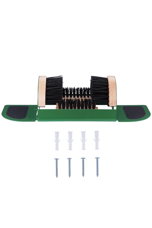 Boot Scrubber, Upgraded Bristles and Frame Strength - Shoe Scraper & Boot Cleaner Brush
