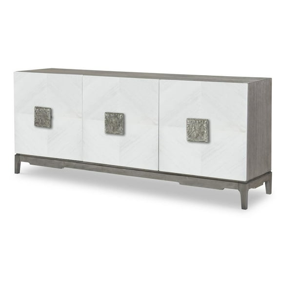 Legacy Classic Entertainment Console, 3 Doors, 1 Adj/Rem Shelves,Wire Management,Accepts 70" Tv