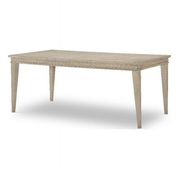 Legacy Classic Furniture Edgewater Coastal Wood Table in Soft Sand Beige