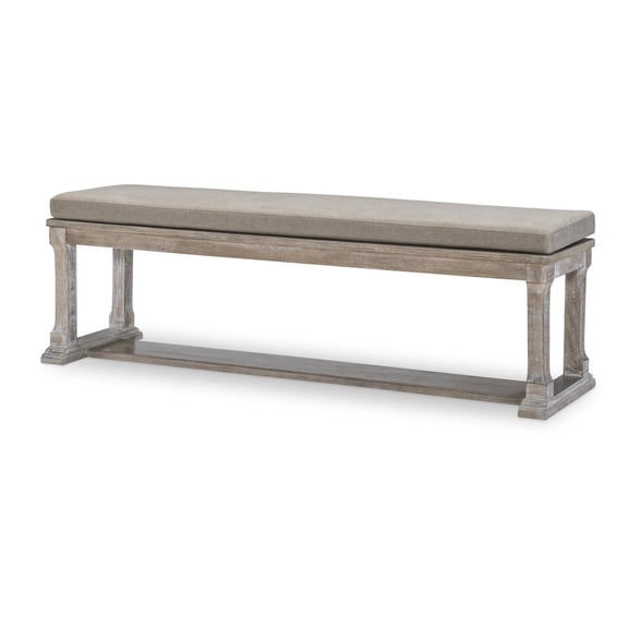 Legacy Classic Halifax Bench (Kd, Wood Seat, Seat Height: 15")