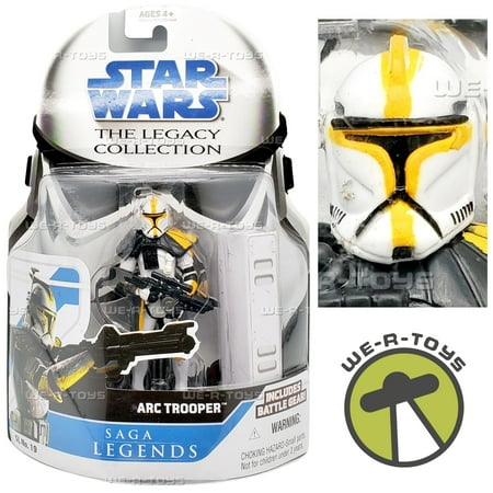 Star Wars Saga Legends Arc Trooper Action Figure 2008 Hasbro 89152