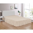thumbnail image 1 of Legacy Decor Bed Skirt Dust Ruffle 100% Brushed Microfiber with 14” Drop, 1 of 2