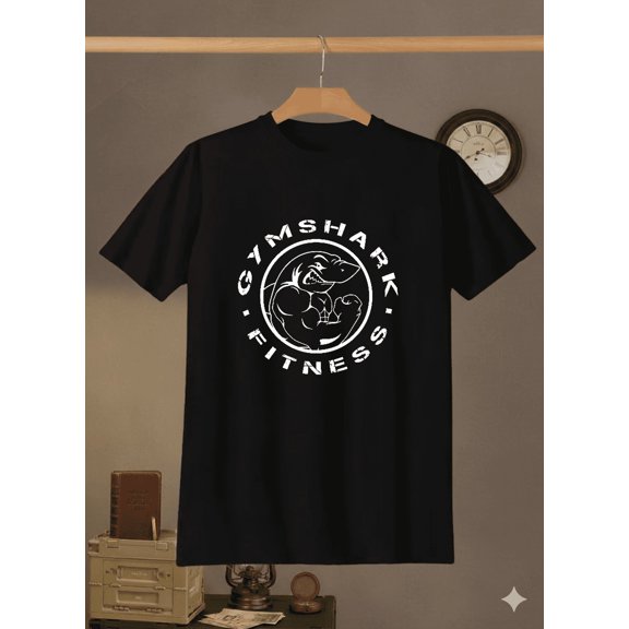 Legacy Gym Shark Fitness Sportswear Training Workout Bodybuilder Graphic Unisex T-Shirt V60450 up to size 5XL