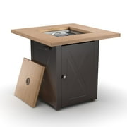 Legacy Heating 28" Square 50000 BTU Propane Fire Pit Table
