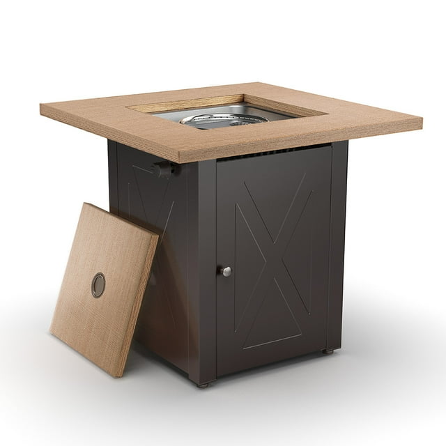 Legacy Heating 28" Square 50000 BTU Propane Fire Pit Table