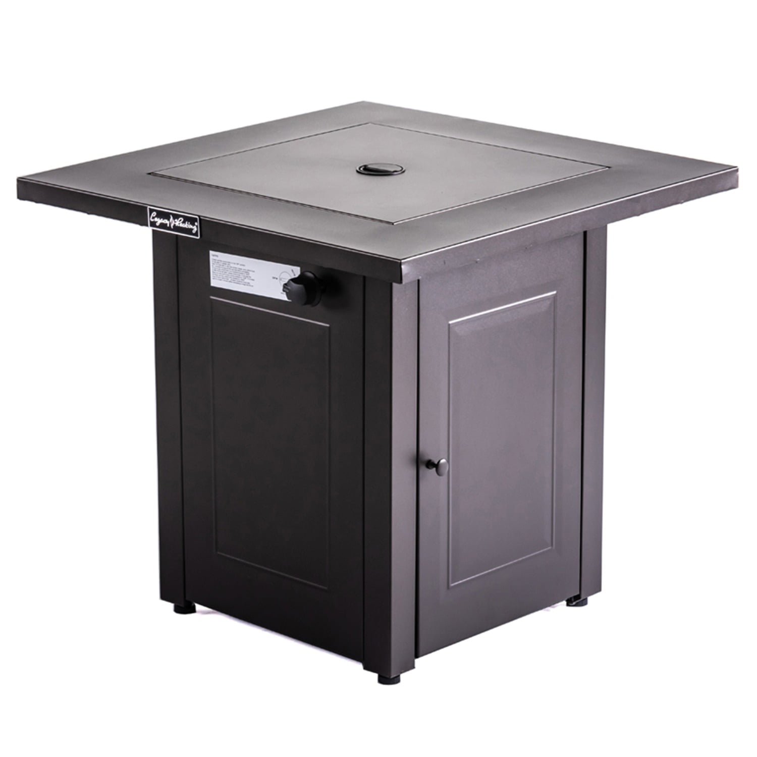 Legacy Heating CDF-WMGB28 28-Inch Square Fire Table (Mocha)