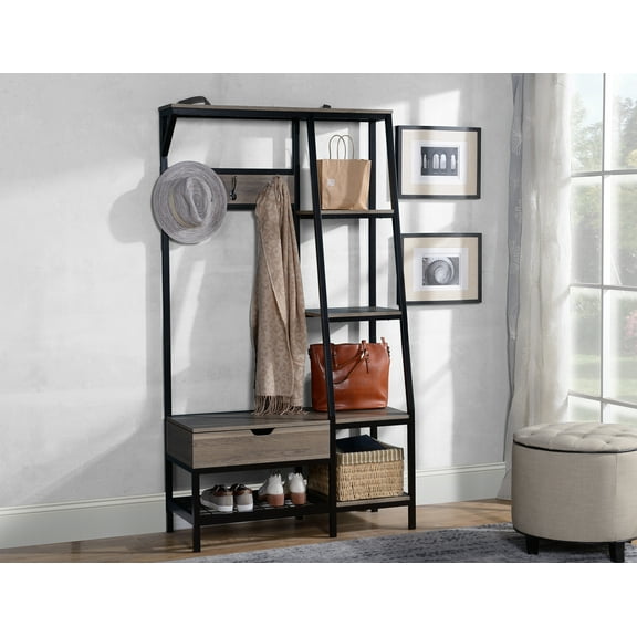 Legacy Home Collection Coolidge Hall Tree, Gray/Oak