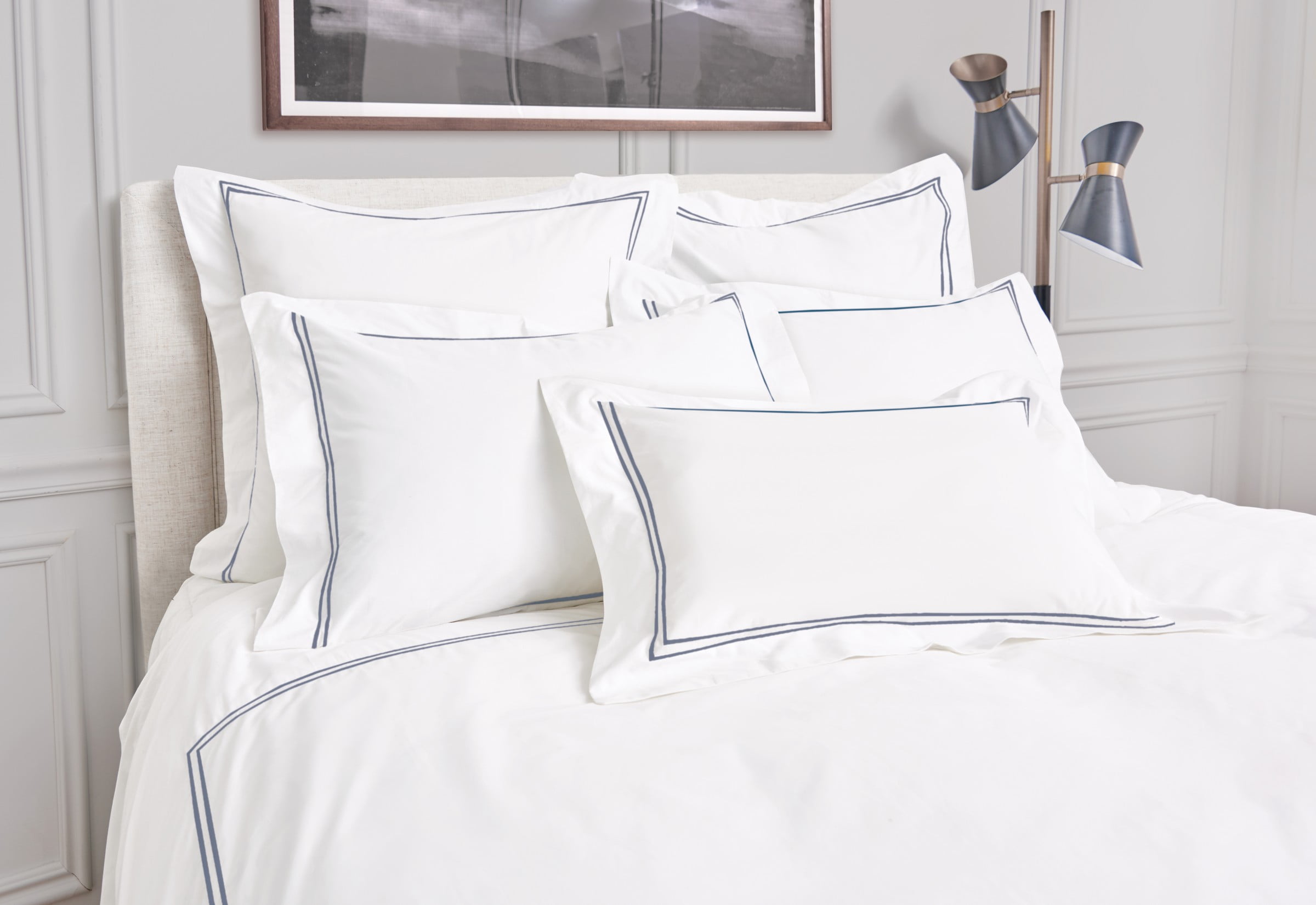 Legacy Ink Cotton Lightweight Breathable Luxury Full/Queen Duvet Cover